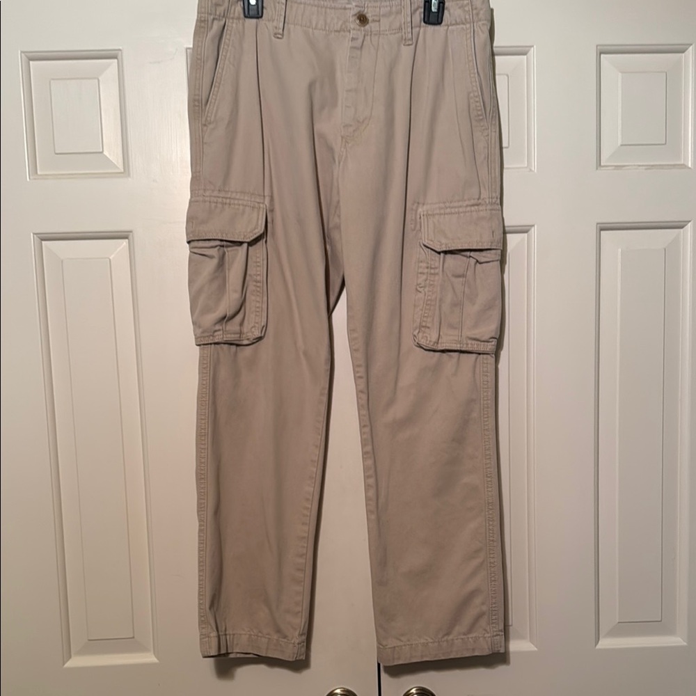 Old Navy khaki cargo pants